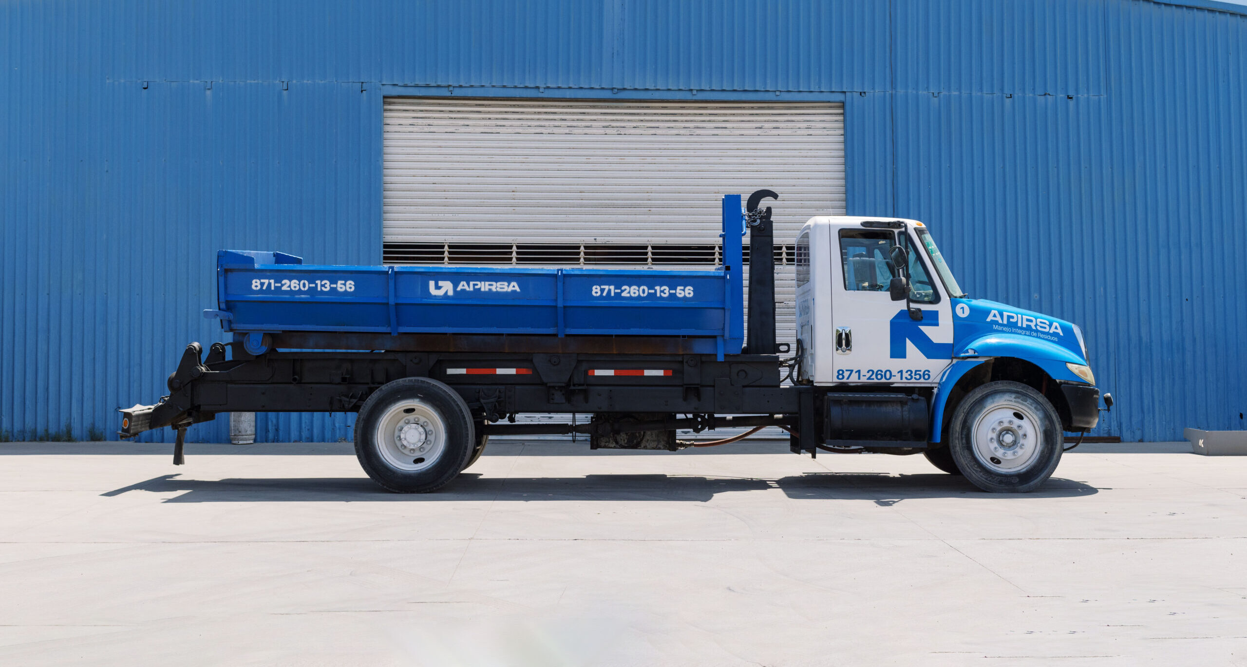 Apirsa Recolección de Residuos, Torreón, Contenedoree, escombros, tablaroca, madera